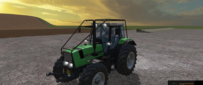Deutz Fahr  Forst Deutz 661 Agrostar Landwirtschafts Simulator mod
