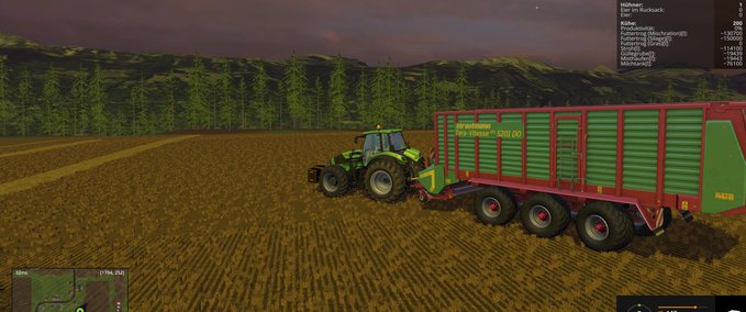 Ladewagen Straudtmann TeraVitesse Landwirtschafts Simulator mod