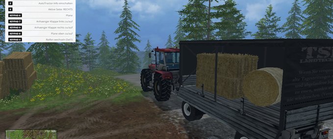 Drehschemel HW Planeanhaenger Landwirtschafts Simulator mod