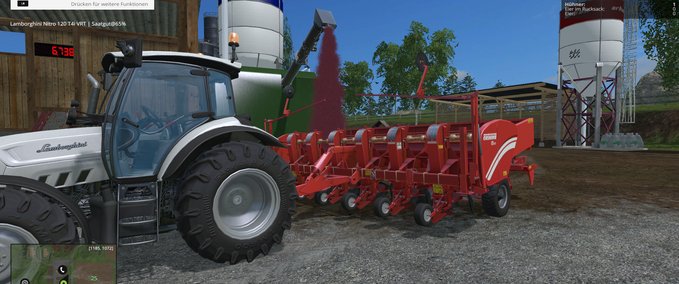 Saattechnik Grimme 660 Landwirtschafts Simulator mod