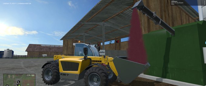 Frontlader Teleskoplader Schaufel Landwirtschafts Simulator mod