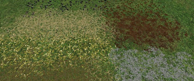 4fach Maps Flache Map mit Steinen Landwirtschafts Simulator mod