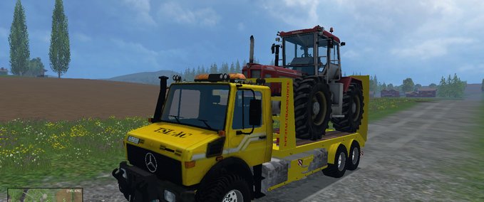 Mercedes Benz Cartransporter Unimog Landwirtschafts Simulator mod