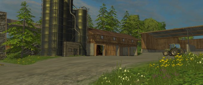 Default Map edit Bergbjornhof Farming Simulator mod