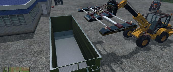 Frontlader Container Traverse Landwirtschafts Simulator mod