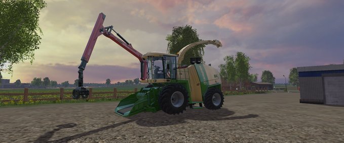 Krone Krone BIG X 1100 Crusher Landwirtschafts Simulator mod