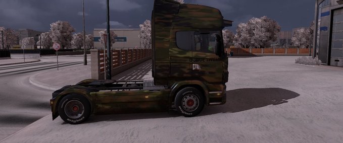 Scania Bundeswehr Scania Eurotruck Simulator mod