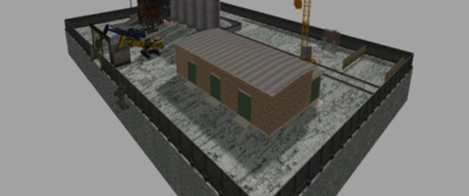 Gebäude mit Funktion Betonmischan Funktion Landwirtschafts Simulator mod