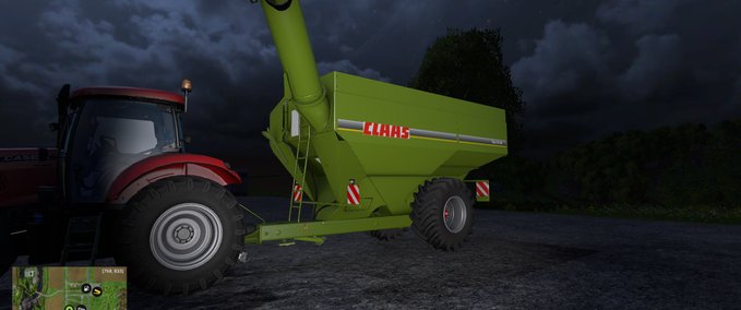 Überladewagen Claas Überladewagen Titan  Landwirtschafts Simulator mod