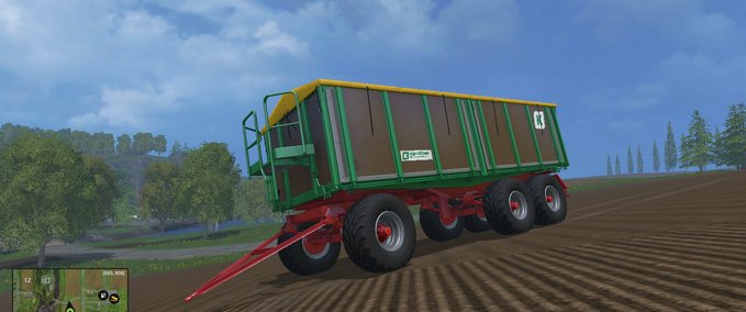 Drehschemel Kroeger HKD 402 Braun Landwirtschafts Simulator mod