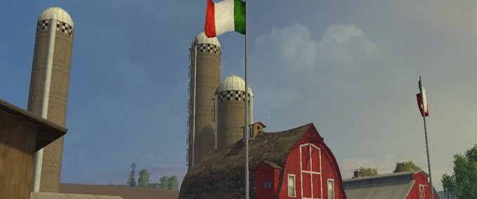 Platzierbare Objekte Nationalflagge Landwirtschafts Simulator mod