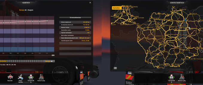 Sonstige Finished The Game Save Eurotruck Simulator mod