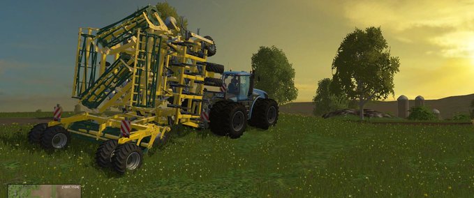 Grubber & Eggen Bednar Atlas AM 155 Cultivator Landwirtschafts Simulator mod
