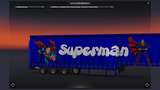 Superman Scania R Trailer Mod Thumbnail