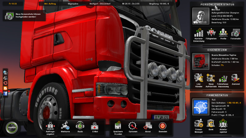 euro truck simulator 2 game save