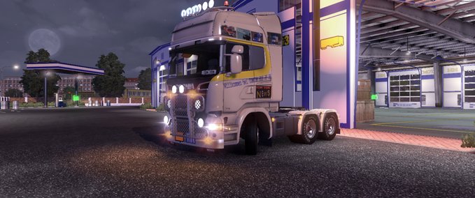 Skins bus bf hh Scania Streamline Eurotruck Simulator mod