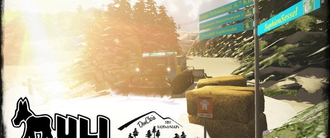 Sonstiges Pistenbully 100 MULI Skiregion Simulator mod