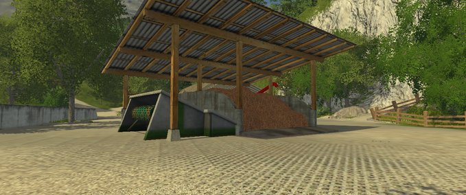 Platzierbare Objekte Holzpelletsautomat Landwirtschafts Simulator mod