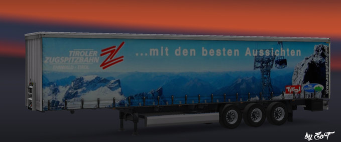 Standalone-Trailer Tiroler Spitzbahn trailer Eurotruck Simulator mod