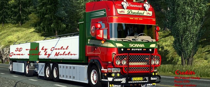 Scania Scania R560 Donslund Eurotruck Simulator mod