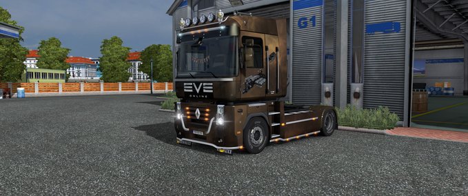 Skins EvE Renault Magnum Eurotruck Simulator mod