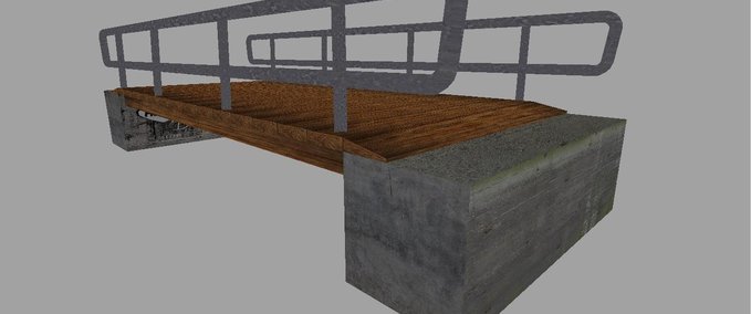 Objekte Holzbrücke Landwirtschafts Simulator mod
