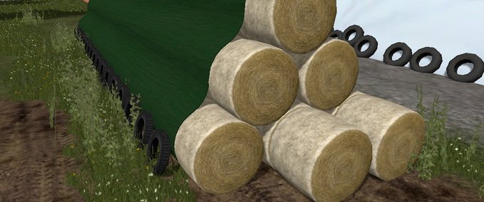 Objekte Rundballenstapel Landwirtschafts Simulator mod