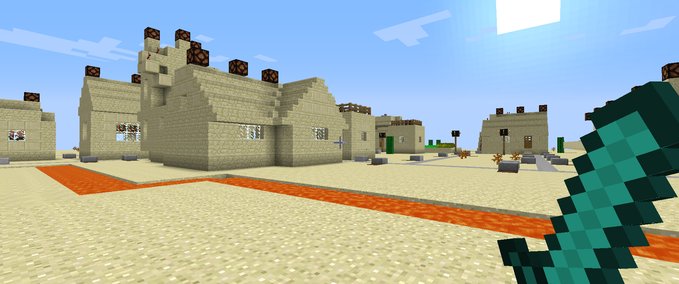 Maps Dorf mit Technik  Minecraft mod