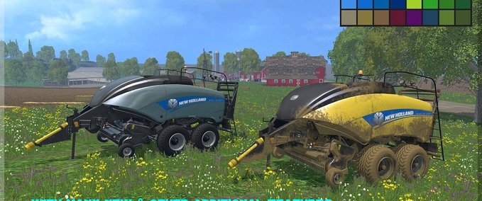 Pressen New Holland BB1290 Landwirtschafts Simulator mod