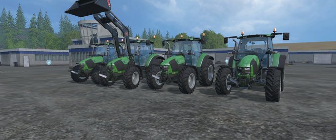 Deutz Fahr Deutz Serie 5 TTV Landwirtschafts Simulator mod
