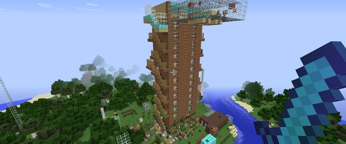 Maps Dorfbewohnerhäuser Minecraft mod