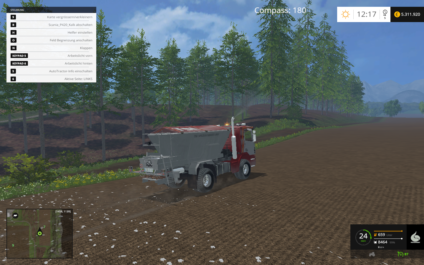 Scania P420 Kalk - Thumbnail 1