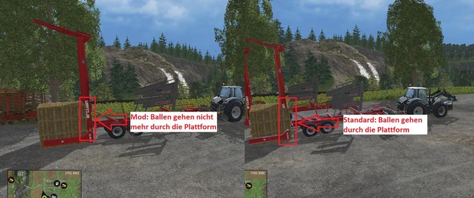 Ballentransport Arcusin Autostack FS 63 72 Landwirtschafts Simulator mod