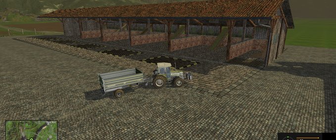 Gebäude mit Funktion Futterlager Landwirtschafts Simulator mod