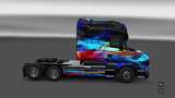 Scania T Skin Neon Mod Thumbnail