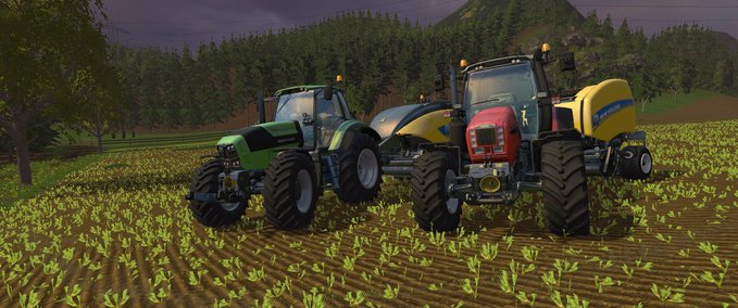 Pressen NH BB 1250 RollBelt 150 Landwirtschafts Simulator mod