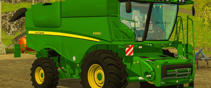 John Deere John Deere S690i Landwirtschafts Simulator mod