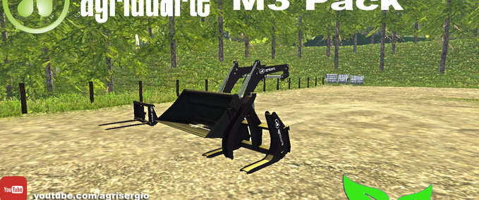 Frontlader Agriduarte M3 Landwirtschafts Simulator mod