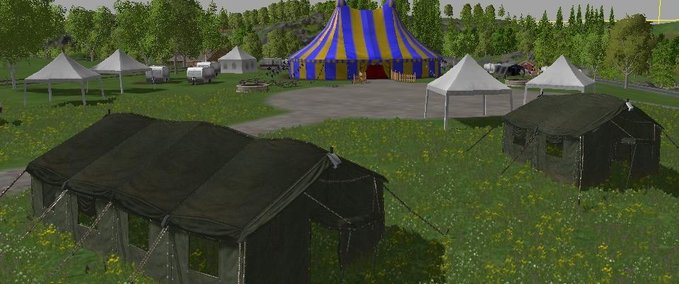 Objekte Zelte Landwirtschafts Simulator mod