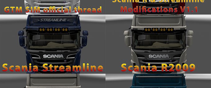Tools Sunshield GTM all scania Eurotruck Simulator mod