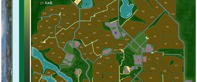 Maps LA FERME LIMOUSINE  Landwirtschafts Simulator mod