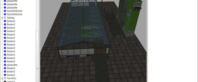 Gebäude mit Funktion Getreidelager Landwirtschafts Simulator mod