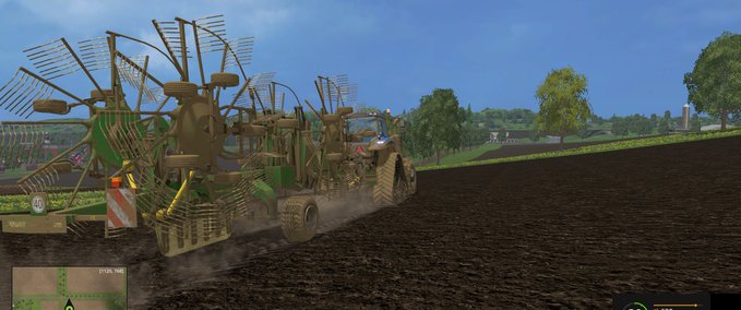 Schwader & Wender Krone Swadro 1400 Plus Landwirtschafts Simulator mod