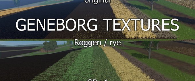 Texturen Textur Roggen Landwirtschafts Simulator mod