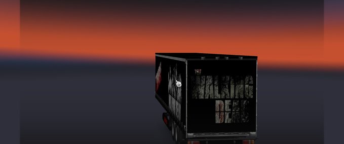 Standalone-Trailer The Walking Dead  Eurotruck Simulator mod