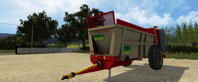 Miststreuer Leboulch HVS417 Landwirtschafts Simulator mod