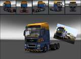 MAN TGX De Gier Rotterdam Skin Mod Thumbnail