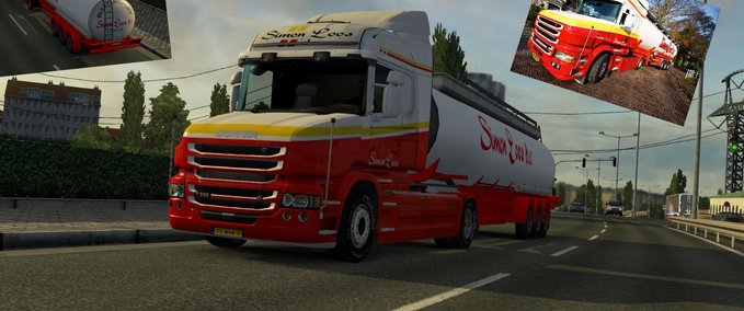 Skins Simo Loos Eurotruck Simulator mod