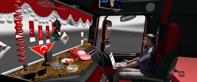 DAF Daf Euro 6 Edit Interior Tuning  Eurotruck Simulator mod