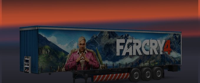 Trailer Far Cry 4 Anhänger Eurotruck Simulator mod